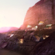 Illustration for article titled This Desert Resort Would Literally Be Carved Into the Side of a Mountain